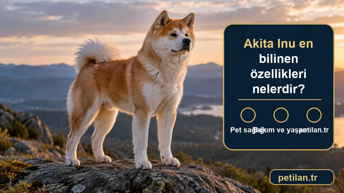 Akita Inu en bilinen özellikleri nelerdir?