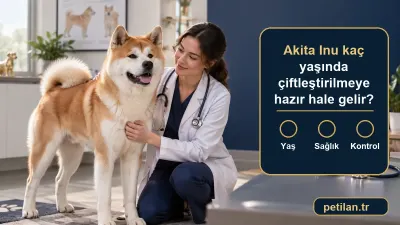 Akita Inu kaç yaşında çiftleştirilmeye hazır hale gelir?