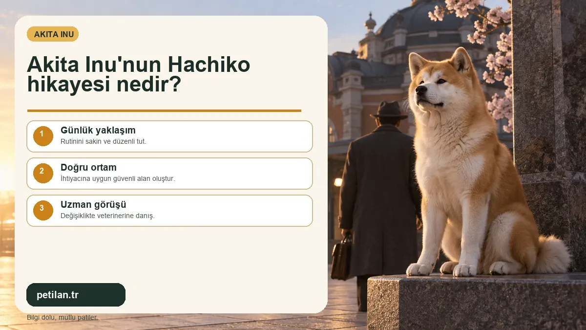 Akita Inu'nun Hachiko hikayesi nedir?