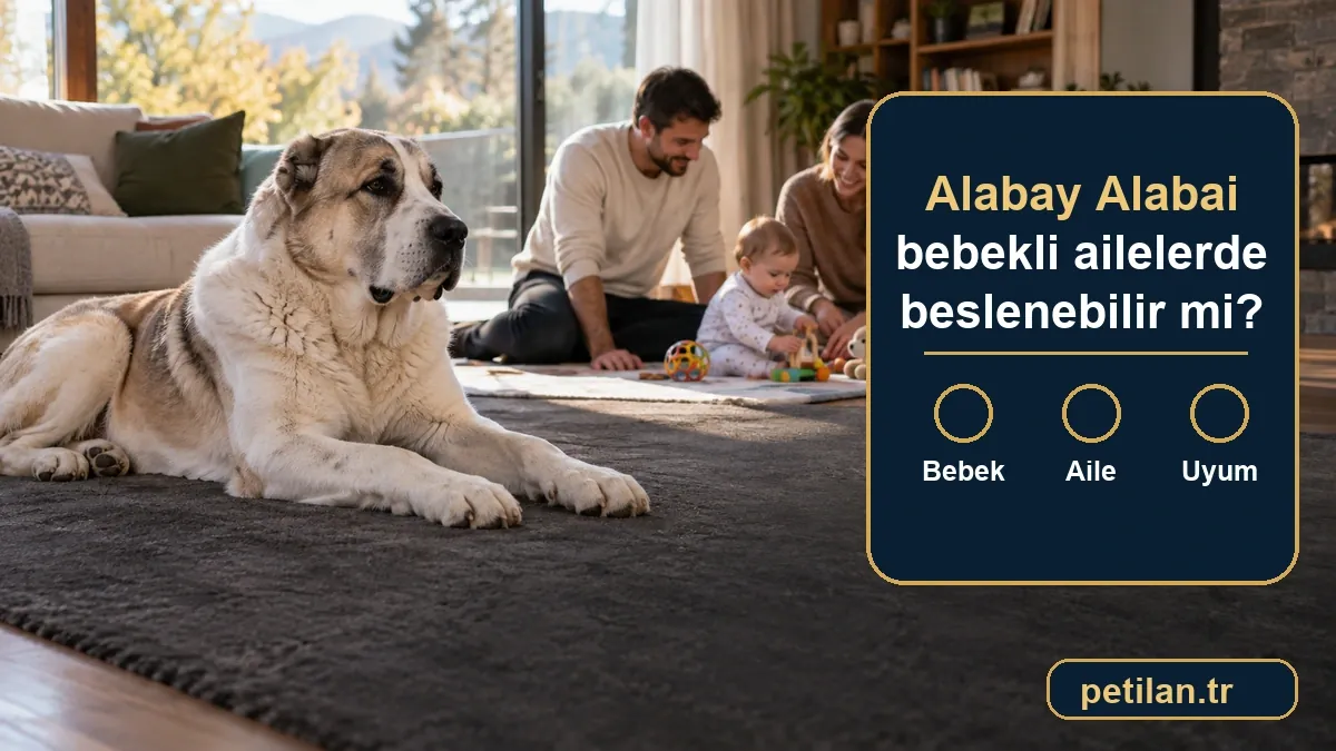 Alabay Alabai bebekli ailelerde beslenebilir mi?