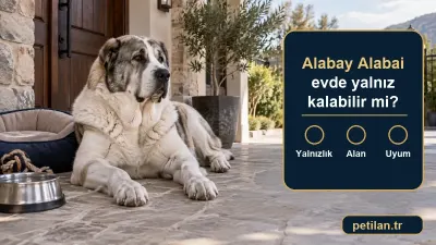 Alabay Alabai evde yalnız kalabilir mi?