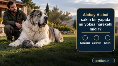Alabay Alabai sakin bir yapıda mı yoksa hareketli midir?