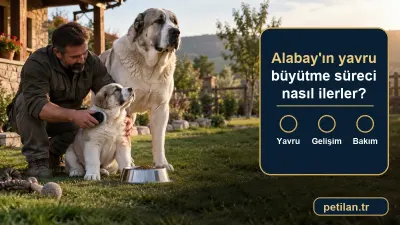 Alabay'ın yavru büyütme süreci nasıl ilerler?