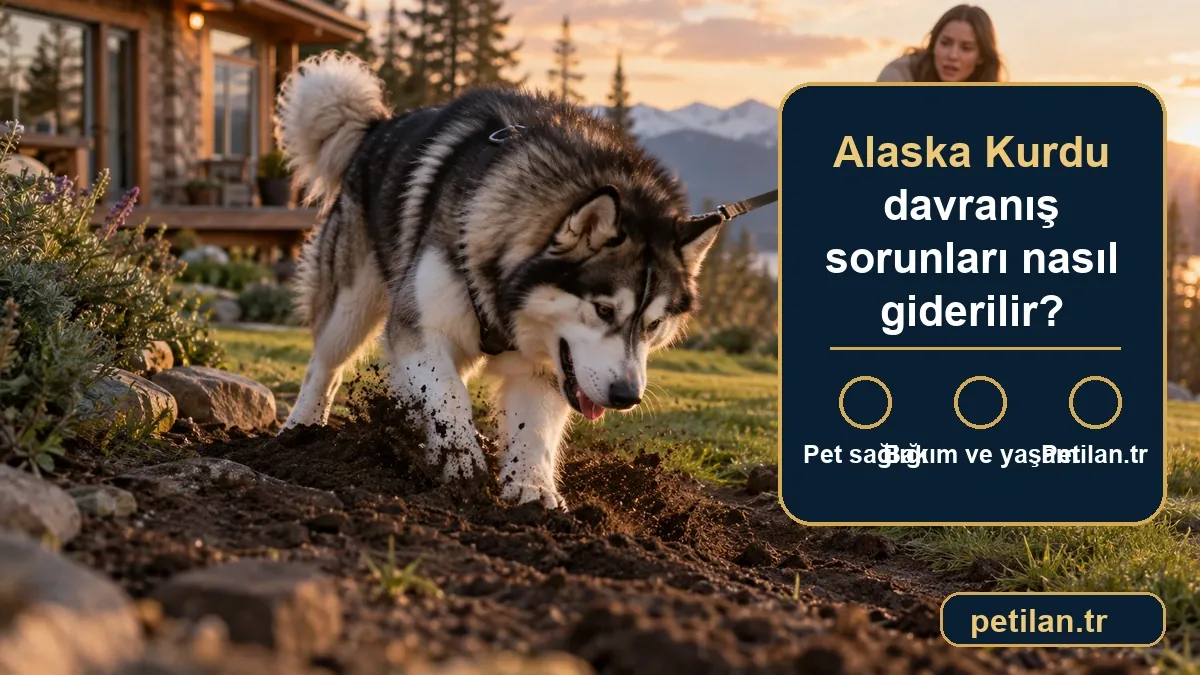 Alaska Kurdu davranış sorunları nasıl giderilir?