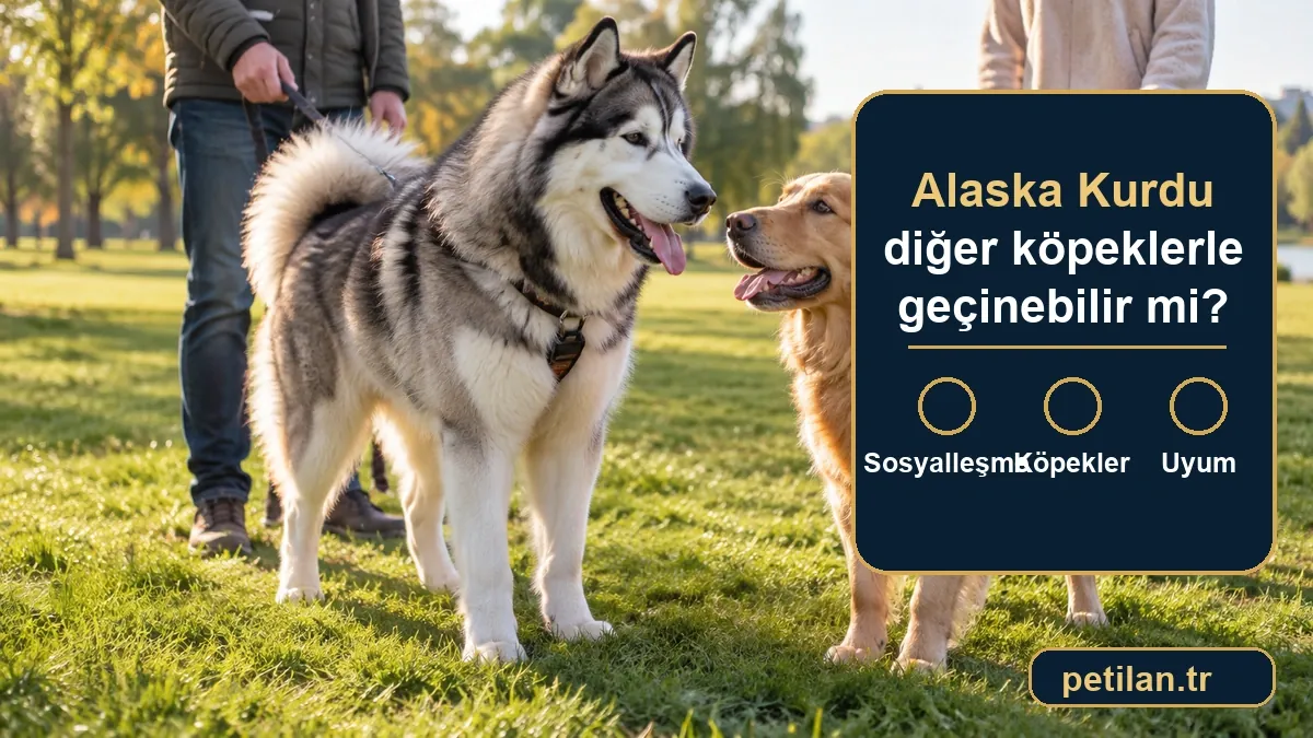 Alaska Kurdu diğer köpeklerle geçinebilir mi?