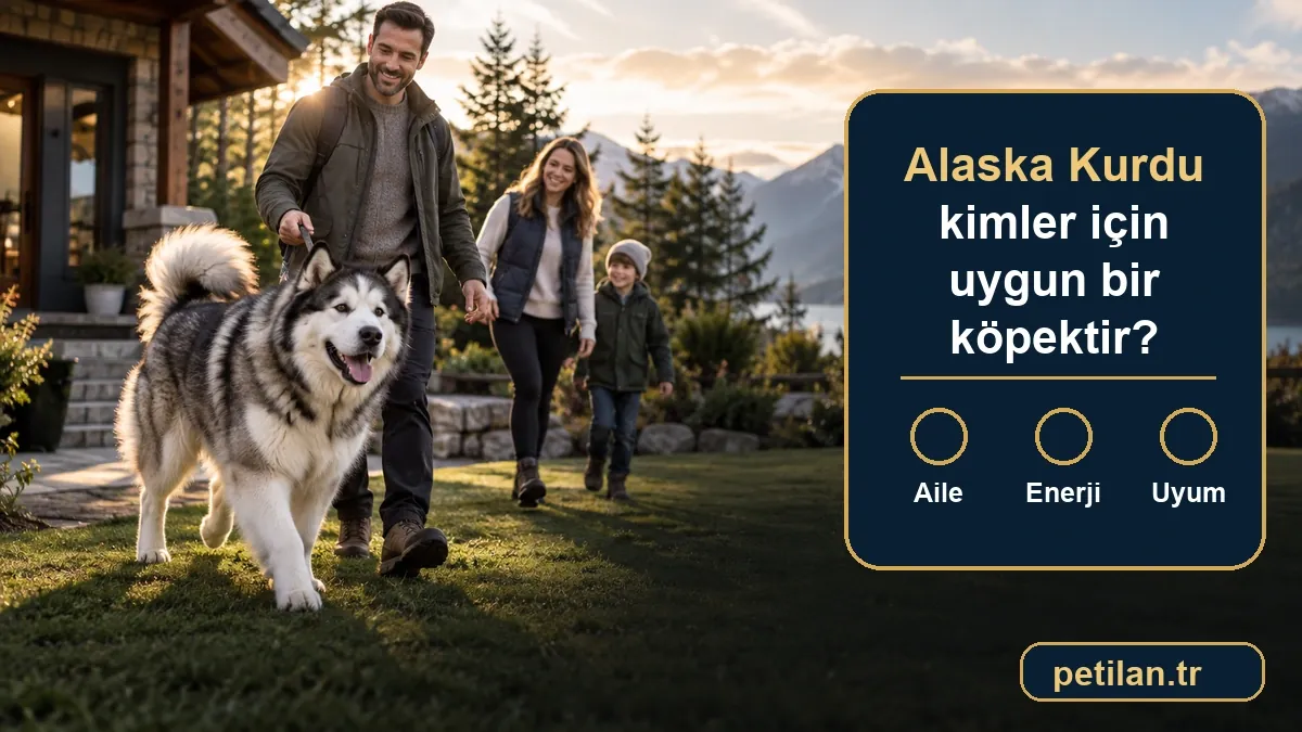 Alaska Kurdu kimler için uygun bir köpektir?