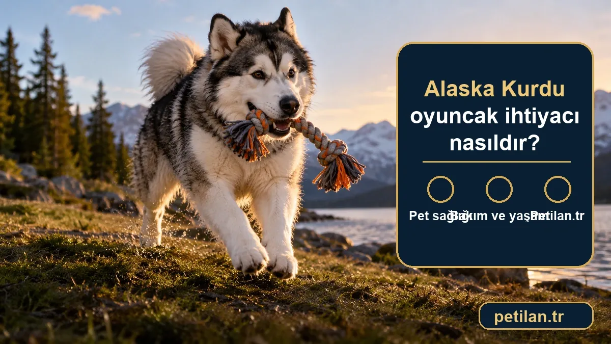Alaska Kurdu oyuncak ihtiyacı nasıldır?