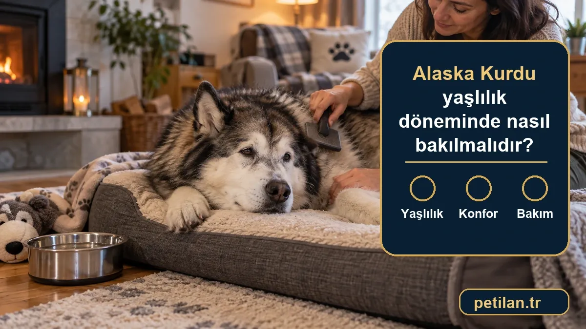 Alaska Kurdu yaşlılık döneminde nasıl bakılmalıdır?