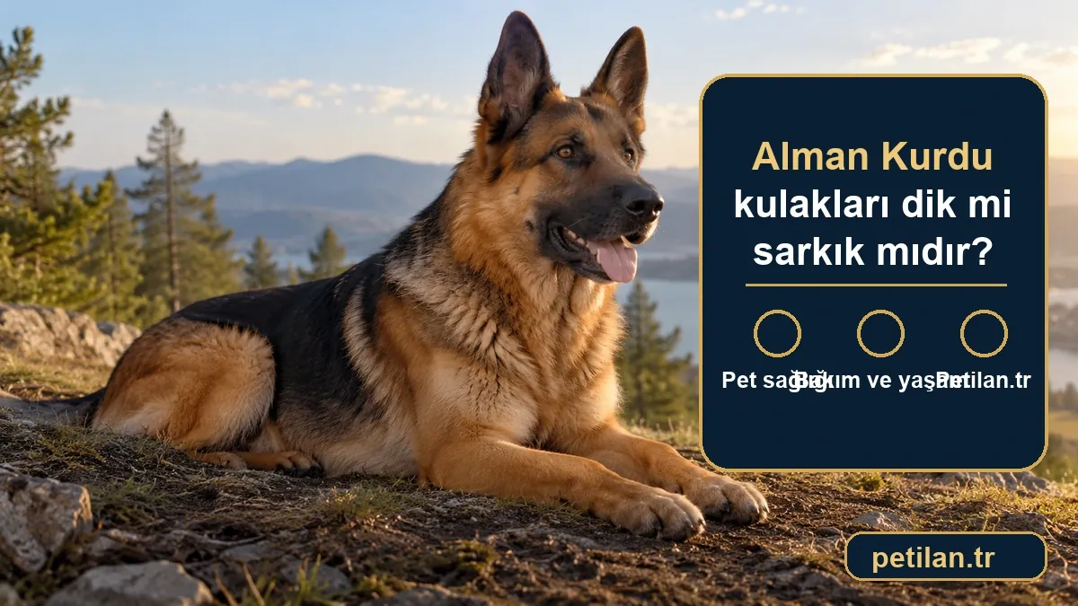 Alman Kurdu kulakları dik mi sarkık mıdır?