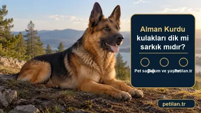 Alman Kurdu kulakları dik mi sarkık mıdır?