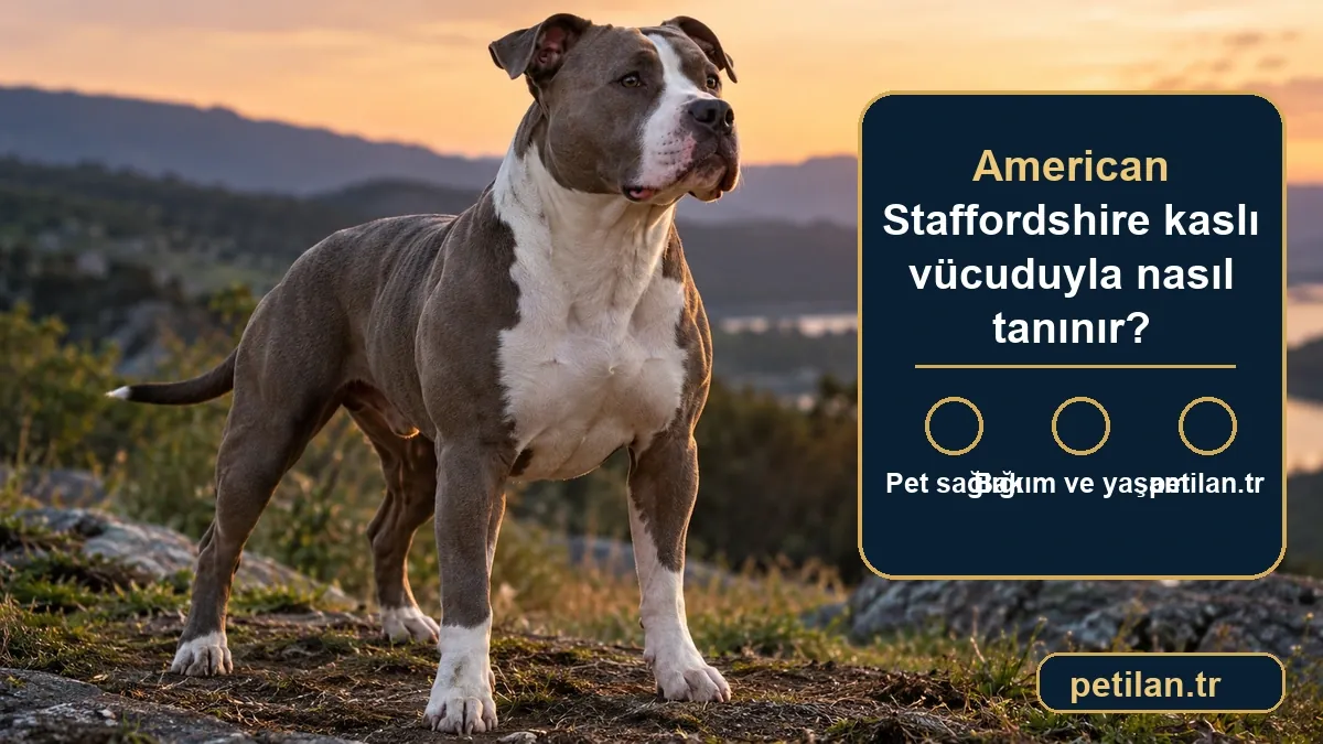 American Staffordshire kaslı vücuduyla nasıl tanınır?