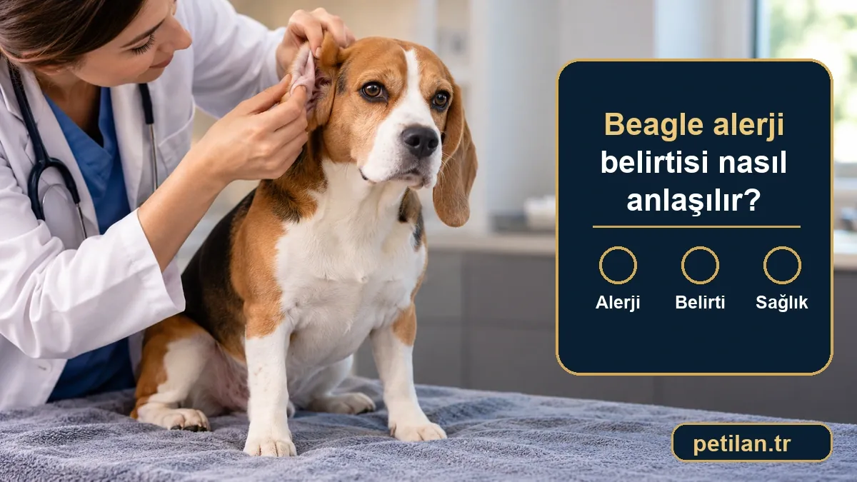 Beagle alerji belirtisi nasıl anlaşılır?