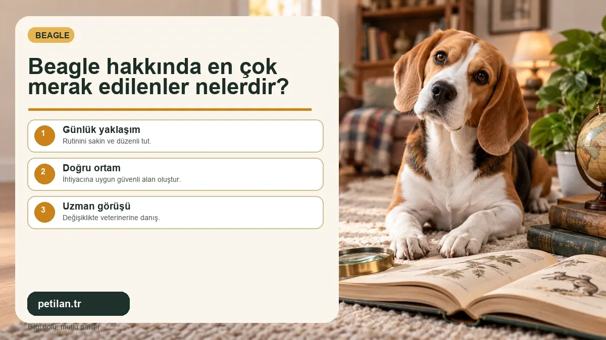 Beagle hakkında en çok merak edilenler nelerdir?