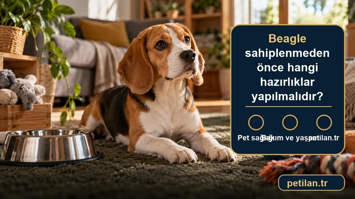 Beagle sahiplenmeden önce hangi hazırlıklar yapılmalıdır?
