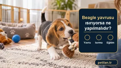 Beagle yavrusu ısırıyorsa ne yapılmalıdır?