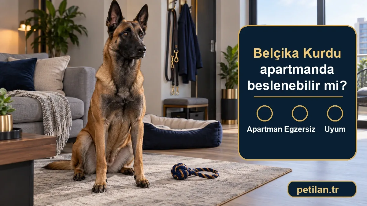 Belçika Kurdu apartmanda beslenebilir mi?