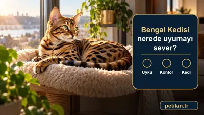 Bengal Kedisi nerede uyumayı sever?