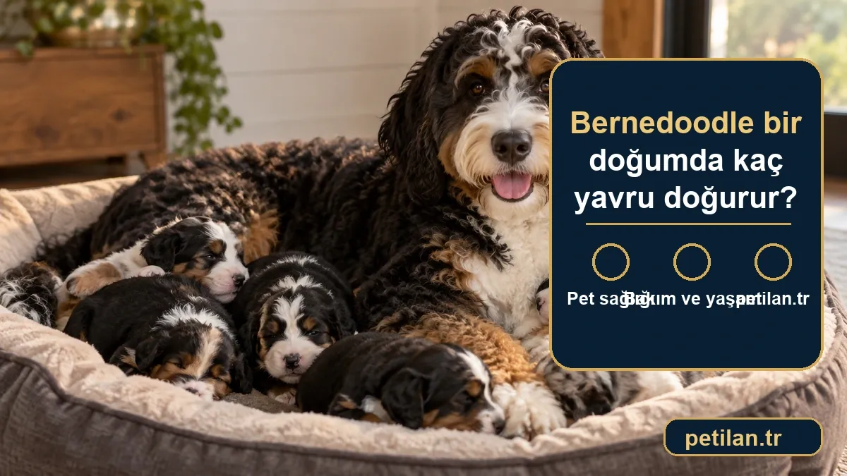 Bernedoodle bir doğumda kaç yavru doğurur?