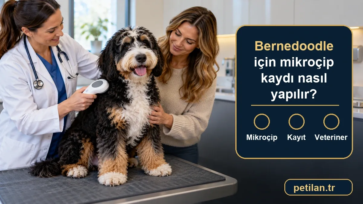 Bernedoodle için mikroçip kaydı nasıl yapılır?