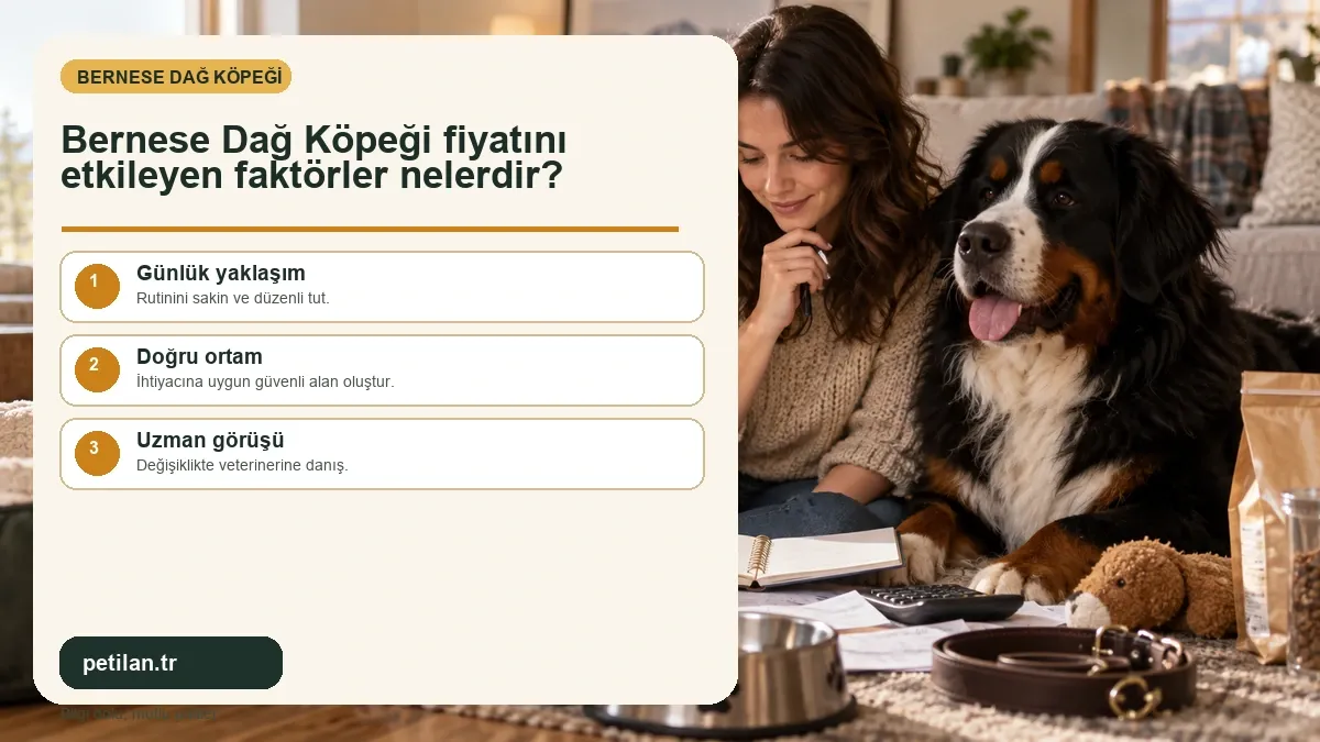 Bernese Dağ Köpeği fiyatını etkileyen faktörler nelerdir?