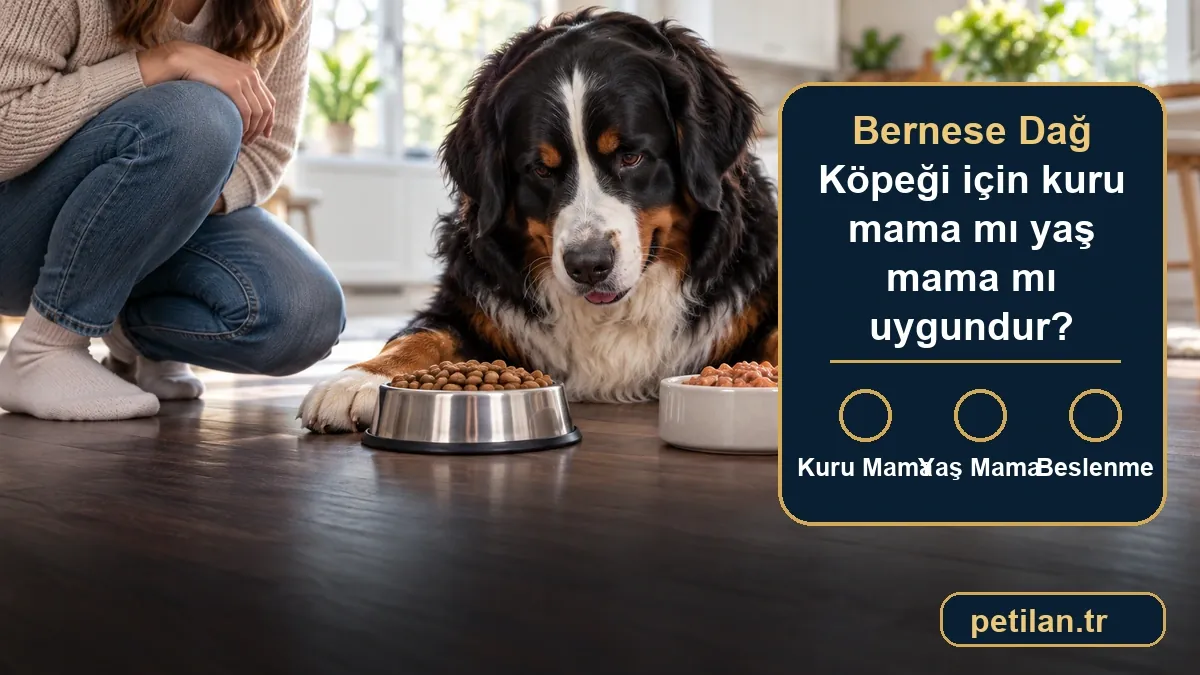 Bernese Dağ Köpeği için kuru mama mı yaş mama mı uygundur?