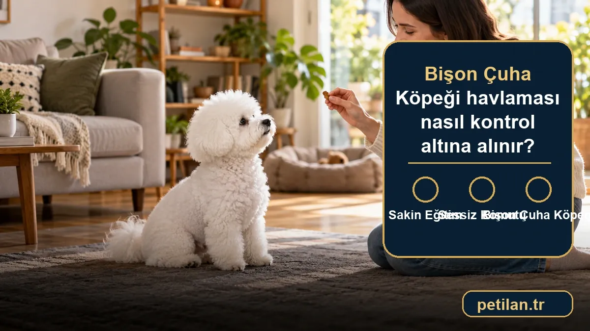 Bişon Çuha Köpeği havlaması nasıl kontrol altına alınır?