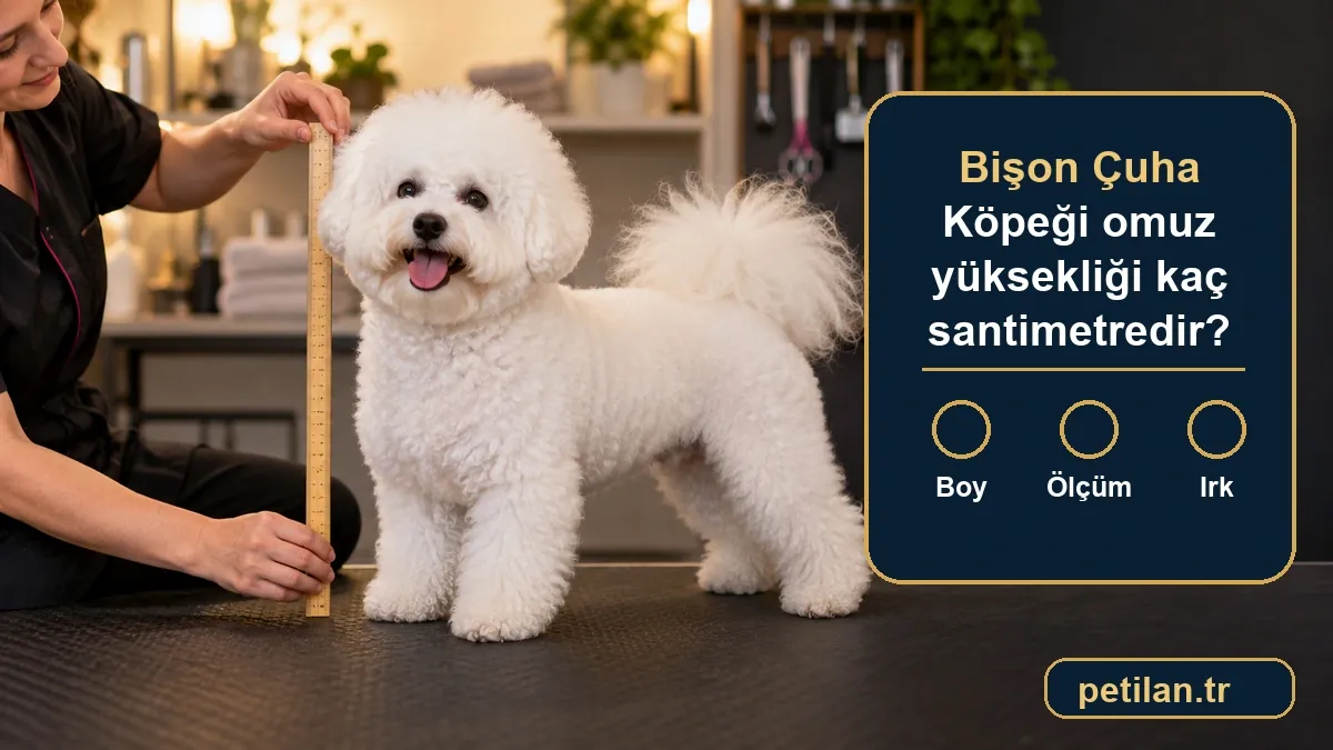 Bişon Çuha Köpeği omuz yüksekliği kaç santimetredir?
