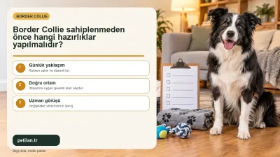 Border Collie sahiplenmeden önce hangi hazırlıklar yapılmalıdır?