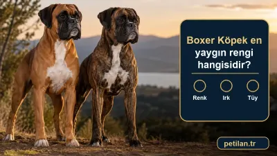 Boxer Köpek en yaygın rengi hangisidir?
