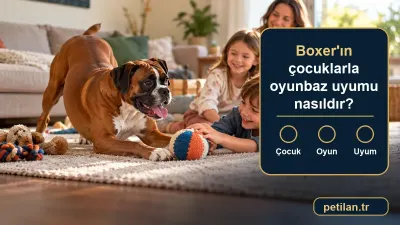 Boxer'ın çocuklarla oyunbaz uyumu nasıldır?