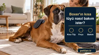 Boxer'ın kısa tüyü nasıl bakım ister?