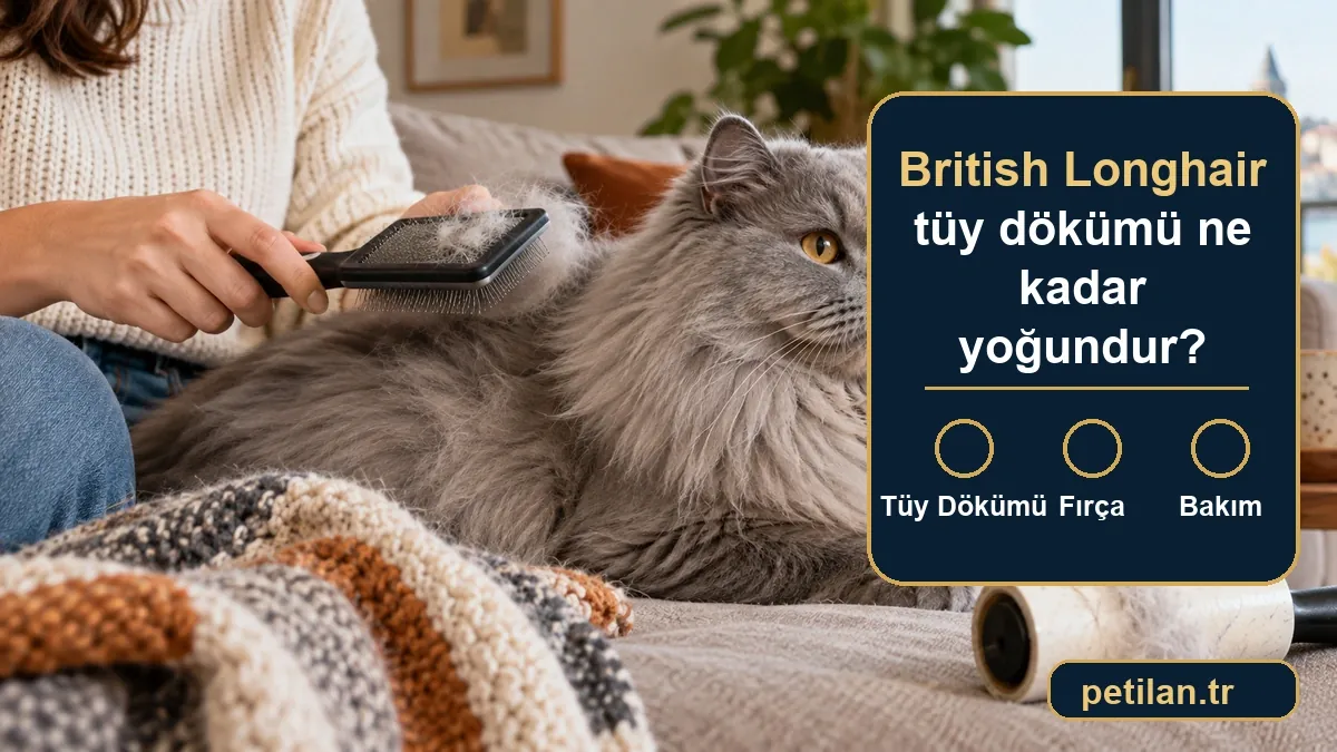 British Longhair tüy dökümü ne kadar yoğundur?