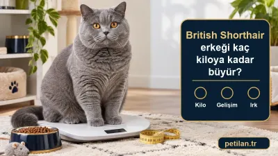 British Shorthair erkeği kaç kiloya kadar büyür?