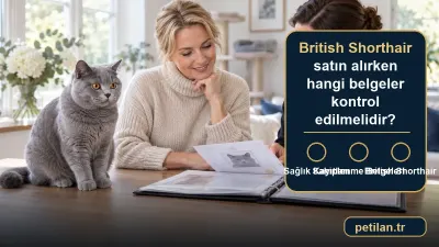 British Shorthair satın alırken hangi belgeler kontrol edilmelidir?