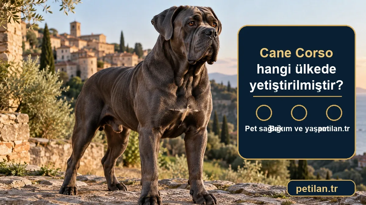 Cane Corso hangi ülkede yetiştirilmiştir?