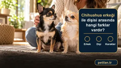 Chihuahua erkeği ile dişisi arasında hangi farklar vardır?