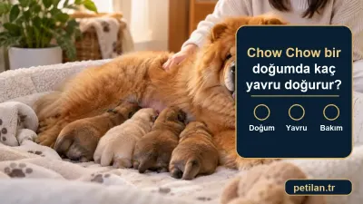 Chow Chow bir doğumda kaç yavru doğurur?