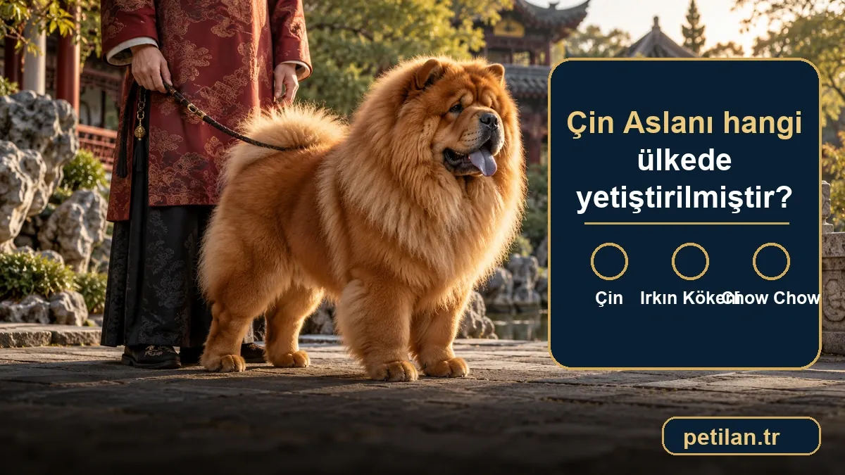 Çin Aslanı hangi ülkede yetiştirilmiştir?