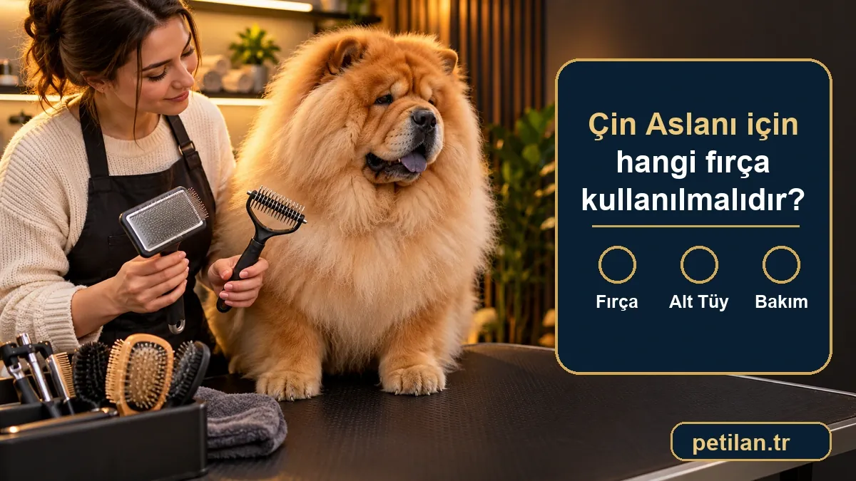 Çin Aslanı için hangi fırça kullanılmalıdır?