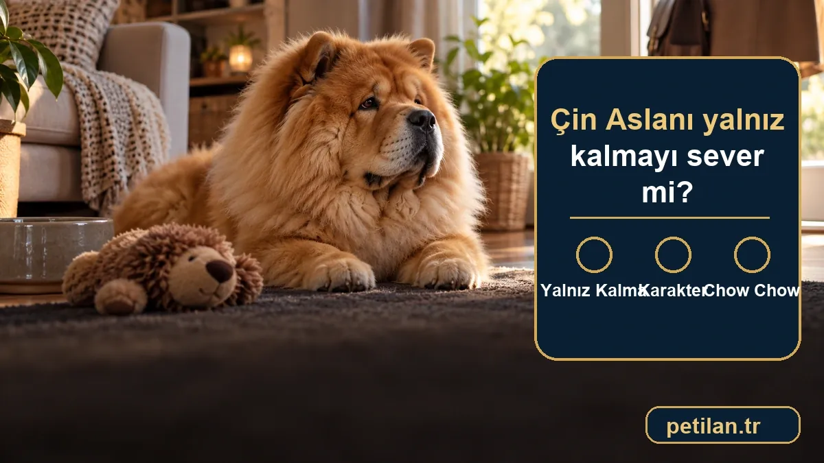 Çin Aslanı yalnız kalmayı sever mi?