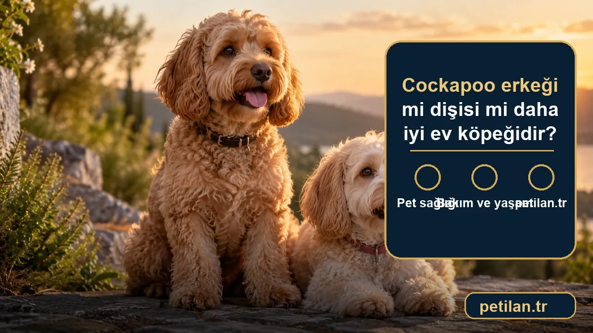 Cockapoo erkeği mi dişisi mi daha iyi ev köpeğidir?