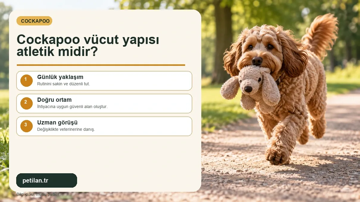 Cockapoo vücut yapısı atletik midir?