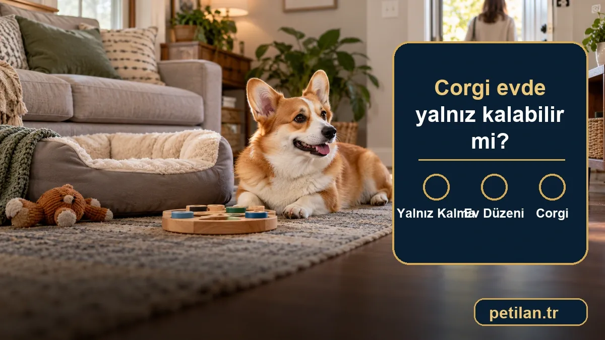 Corgi evde yalnız kalabilir mi?