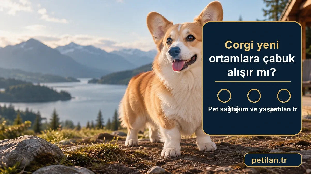 Corgi yeni ortamlara çabuk alışır mı?