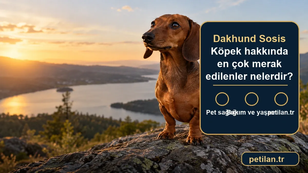 Dakhund Sosis Köpek hakkında en çok merak edilenler nelerdir?