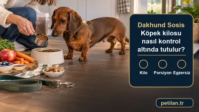 Dakhund Sosis Köpek kilosu nasıl kontrol altında tutulur?