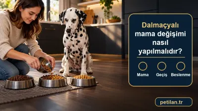 Dalmaçyalı mama değişimi nasıl yapılmalıdır?