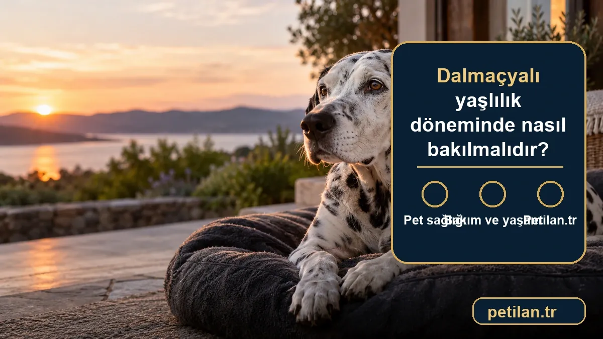 Dalmaçyalı yaşlılık döneminde nasıl bakılmalıdır?