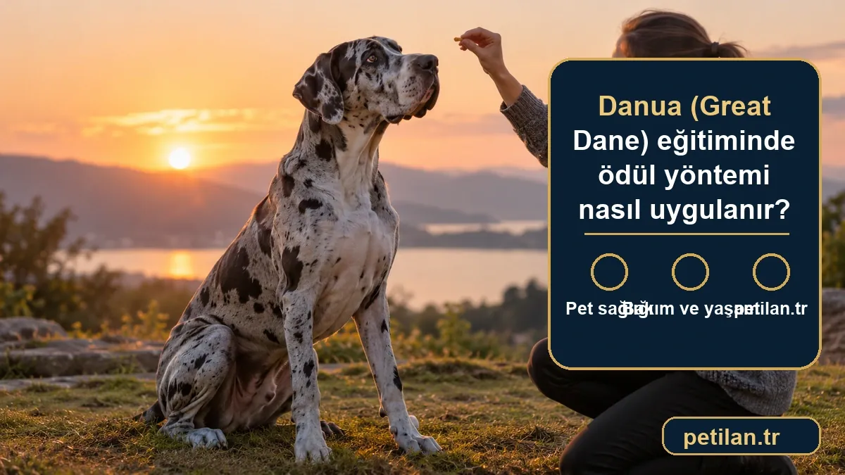 Danua (Great Dane) eğitiminde ödül yöntemi nasıl uygulanır?