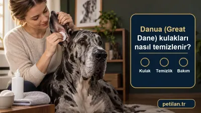 Danua (Great Dane) kulakları nasıl temizlenir?